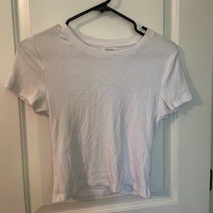 Aritzia Wilfred Free Go-To T-Shirt in White